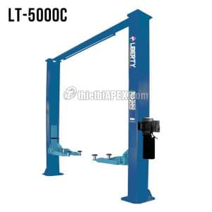 Cầu nâng ô tô 2 trụ giằng trên Liberty LT-5000C 5 tấn