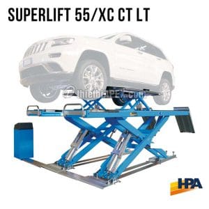 Cầu Nâng Cắt Kéo 2 Tầng Cân Chỉnh Thước Lái ô tô HPA Superlift 55/XC CT LT