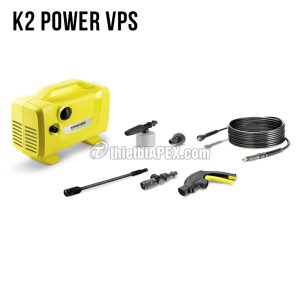 MÁY XỊT RỬA ĐIỀU HÒA, RỬA XE, NHÀ CỬA, SÂN VƯỜN MÔ-TƠ TỪ, HÚT NƯỚC KARCHER K2 POWER VPS