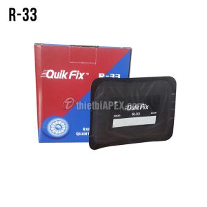 Miếng Vá Vỏ Xe Bố Thẳng Quik Fix R-33 (100x125mm) USA