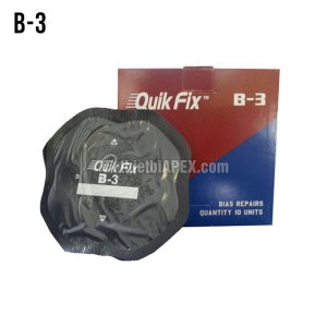 Miếng Vá Lốp Xe Bố Chéo (Bias) Quik Fix B-3 100x100mm