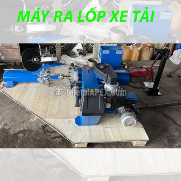 Máy Ra Vào Lốp Xe Công Trình